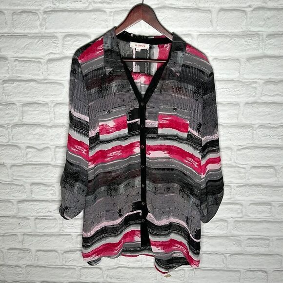 Le Grenier blouse sz X-LARGE - Picture 1 of 2